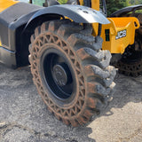 2015 JCB 509-42 9000 LB DIESEL TELESCOPIC FORKLIFT TELEHANDLER PNEUMATIC 4WD OPEN CAB 3004 HOURS STOCK # BF9648599-WIB - United Lift Equipment LLC