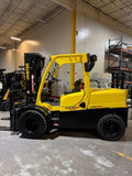 2021 HYSTER H110FT 11000 LB DIESEL FORKLIFT PNEUMATIC 94/185" 3 STAGE MAST SIDE SHIFTING FORK POSITIONER STOCK # BF9249559-BUF - United Lift LLC