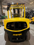 2021 HYSTER H110FT 11000 LB DIESEL FORKLIFT PNEUMATIC 94/185" 3 STAGE MAST SIDE SHIFTING FORK POSITIONER STOCK # BF9249559-BUF - United Lift LLC