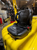 2021 HYSTER H110FT 11000 LB DIESEL FORKLIFT PNEUMATIC 94/185" 3 STAGE MAST SIDE SHIFTING FORK POSITIONER STOCK # BF9249559-BUF - United Lift LLC