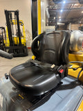 2012 CATERPILLAR/MITSUBISHI FGC25N 5000 LB LP GAS FORKLIFT CUSHION 83/187" 3 STAGE MAST SIDE SHIFTER 1553 HOURS STOCK # BF993549-BUF - United Lift LLC