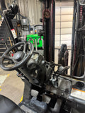 2012 CATERPILLAR/MITSUBISHI FGC25N 5000 LB LP GAS FORKLIFT CUSHION 83/187" 3 STAGE MAST SIDE SHIFTER 1553 HOURS STOCK # BF993549-BUF - United Lift LLC