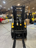 2005 CATERPILLAR GP25K 5000 LB LP GAS FORKLIFT PNEUMATIC 84/188" 3 STAGE MAST SIDE SHIFTER 5380 HOURS STOCK # BF974929-BUF - United Lift LLC