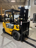 2005 CATERPILLAR GP25K 5000 LB LP GAS FORKLIFT PNEUMATIC 84/188" 3 STAGE MAST SIDE SHIFTER 5380 HOURS STOCK # BF974929-BUF - United Lift LLC
