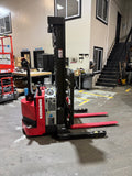 2024 RAYMOND RSS40 4000 LB ELECTRIC FORKLIFT WALKIE STACKER 86/128" 2 STAGE MAST CUSHION SIDE SHIFTER ONLY 99 HOURS STOCK # BF966259-BUF - United Lift LLC