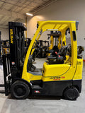 2021 HYSTER S50FT 5000 LB LP GAS FORKLIFT CUSHION 84/195" 3 STAGE MAST SIDE SHIFTER 958 HOURS PLUMBED 4 WAYS TO CARRIAGE STOCK # BF9113749-BUF - United Lift LLC