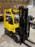 2021 HYSTER S50FT 5000 LB LP GAS FORKLIFT CUSHION 84/195" 3 STAGE MAST SIDE SHIFTER 958 HOURS PLUMBED 4 WAYS TO CARRIAGE STOCK # BF9113749-BUF - United Lift LLC
