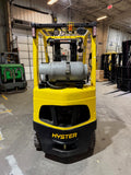2021 HYSTER S50FT 5000 LB LP GAS FORKLIFT CUSHION 84/195" 3 STAGE MAST SIDE SHIFTER 958 HOURS PLUMBED 4 WAYS TO CARRIAGE STOCK # BF9113749-BUF - United Lift LLC
