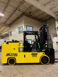 2016 RICO PG300 30000 LB LP GAS FORKLIFT CUSHION 132/144" 2 STAGE MAST SIDE SHIFTING FORK POSITIONER 1,395 HOURS 72" FORKS STOCK # BF91589139-BUF