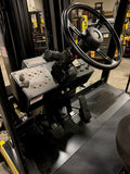 2016 RICO PG300 30000 LB LP GAS FORKLIFT CUSHION 132/144" 2 STAGE MAST SIDE SHIFTING FORK POSITIONER 1,395 HOURS 72" FORKS STOCK # BF91589139-BUF