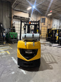 2018 CATERPILLAR/MITSUBISHI FGC25N 5000 LB LP GAS FORKLIFT CUSHION 83/187" 3 STAGE MAST SIDE SHIFTER 878 HOURS STOCK # BF998529-BUF