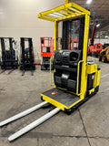 2015 YALE OS030 3000 LB 24 VOLT ELECTRIC FORKLIFT ORDER PICKER CUSHION 95/213" 3 STAGE MAST 3 UNITS AVAILABLE STOCK # BF976579-BUF - United Lift Equipment LLC