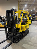 2022 HYSTER S50FT 5000 LB LP GAS FORKLIFT TREADED CUSHION 84/189" 3 STAGE MAST SIDE SHIFTER 969 HOURS STOCK # BF996729-BUF