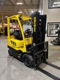 2022 HYSTER S50FT 5000 LB LP GAS FORKLIFT TREADED CUSHION 84/189" 3 STAGE MAST SIDE SHIFTER 969 HOURS STOCK # BF996729-BUF