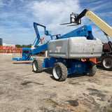 2012 GENIE S65 TELESCOPIC STRAIGHT BOOM LIFT AERIAL LIFT WITH JIB ARM 65' REACH DIESEL 4WD 3617 HOURS STOCK # BF9359579-WIB - United Lift Equipment LLC