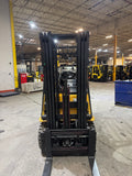 2021 CATERPILLAR/MITSUBISHI FGC25N 5000 LB LP GAS FORKLIFT CUSHION 85/187" 3 STAGE MAST SIDE SHIFTER 884 HOURS STOCK # BF998829-BUF - United Lift LLC