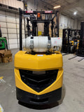 2023 CATERPILLAR/MITSUBISHI FGC30N 6000 LB LP GAS FORKLIFT CUSHION 83/186" 3 STAGE MAST SIDE SHIFTING FORK POSITIONER STOCK # BF9125179-BUF - United Lift LLC