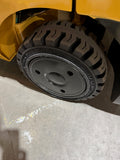 2023 CATERPILLAR/MITSUBISHI FGC30N 6000 LB LP GAS FORKLIFT CUSHION 83/186" 3 STAGE MAST SIDE SHIFTING FORK POSITIONER STOCK # BF9125179-BUF - United Lift LLC