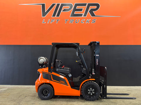 2026 VIPER FY35F 8000 LB LP GAS FORKLIFT PNEUMATIC TIRES 189" 3 STAGE MAST SIDE SHIFTER BRAND NEW STOCK # BF9362499-ILE