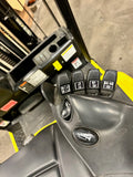2019 YALE ERP040VTN36TE082 4000 LB 82/187 3 STAGE MAST ELECTRIC FORKLIFT SIDE SHIFTING FORK POSITIONER 4 WHEEL INDOOR/OUTDOOR ONLY 1192 HOURS STOCK # BF9179769-BUF - United Lift Equipment LLC