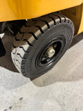 2021 CATERPILLAR/MITSUBISHI FG50CN1 11000 LB CAPACITY LP GAS FORKLIFT PNEUMATIC 94/189" 3 STAGE MAST SIDE SHIFTER 1134 HOURS STOCK # BF9296319-BUF - United Lift LLC