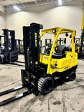2019 HYSTER S70FT 7000 LB LP GAS FORKLIFT CUSHION 82/176 3 STAGE MAST SIDE SHIFTING FORK POSITIONER 1534 HOURS STOCK # BF9198479-BUF - United Lift Equipment LLC