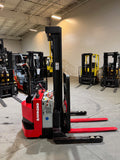 2015 RAYMOND RSS40 4000 LB ELECTRIC FORKLIFT WALKIE STACKER 85/128" 2 STAGE MAST CUSHION SIDE SHIFTER 1372 HOURS STOCK # BF943179-BUF - United Lift LLC