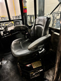 2012 HOIST P360 36000 LB DIESEL FORKLIFT PNEUMATIC ENCLOSED HEATED CAB 144/144" 2 STAGE MAST SIDE SHIFTING FORK POSITIONER DUAL TIRES 96" FORKS ONLY 2930 HOURS STOCK # BF9935679-BUF - United Lift Equipment LLC