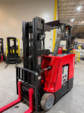 2013 RAYMOND 415-C30TT 3000 LB ELECTRIC DOCK STOCKER FORKLIFT 88/190" 3 STAGE MAST SIDE SHIFTER 2605 HOURS STOCK # BF962449-BUF - United Lift LLC