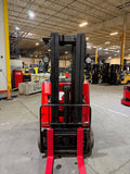 2013 RAYMOND 415-C30TT 3000 LB ELECTRIC DOCK STOCKER FORKLIFT 88/190" 3 STAGE MAST SIDE SHIFTER 2605 HOURS STOCK # BF962449-BUF - United Lift LLC