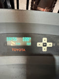 2021 TOYOTA 9BRU18 3500 LB 36 VOLT ELECTRIC SINGLE REACH FORKLIFT 24" SCISSOR 108/240" 3 STAGE MAST SIDE SHIFTER 2254 LIFT HOURS STOCK # BF988739-BUF - United Lift LLC