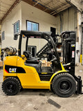 2014 CATERPILLAR P8000 8000 LB DUAL FUEL FORKLIFT 2388 HOURS PNEUMATIC 91/187 3 STAGE MAST SIDE SHIFTER STOCK # BF9311989-BUF - United Lift Equipment LLC