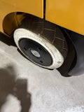 2023 CATERPILLAR/MITSUBISHI FGC25N 5000 LB LP GAS FORKLIFT CUSHION 82/187" 3 STAGE MAST SIDE SHIFTER 857 HOURS NON MARKING TREADED TIRES PLUMBED 4 WAYS TO CARRIAGE STOCK # BF9108749-BUF - United Lift LLC