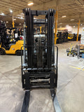 2020 TOYOTA 8FGCU25 5000 LB LP GAS FORKLIFT CUSHION 84/189" 3 STAGE MAST SIDE SHIFTING FORK POSITIONER 958 HOURS STOCK # BF9119479-BUF - United Lift LLC