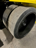 2013 HOIST F250 25000 LB LP GAS FORKLIFT CUSHION 126/126" 2 STAGE FULL FREE LIFT MAST FORK POSITIONER 2930 HOURS STOCK # BF9895729-BUF - United Lift Equipment LLC