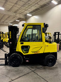 2017 HYSTER H80FT 8000 LB LP GAS FORKLIFT PNEUMATIC 90/173" 3 STAGE MAST SIDE SHIFTER ENCLOSED CAB 1,402 HOURS STOCK # BF9316439-BUF - United Lift Equipment LLC