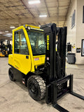 2017 HYSTER H80FT 8000 LB LP GAS FORKLIFT PNEUMATIC 90/173" 3 STAGE MAST SIDE SHIFTER ENCLOSED CAB 1,402 HOURS STOCK # BF9316439-BUF - United Lift Equipment LLC