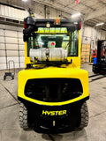 2017 HYSTER H80FT 8000 LB LP GAS FORKLIFT PNEUMATIC 90/173" 3 STAGE MAST SIDE SHIFTER ENCLOSED CAB 1,402 HOURS STOCK # BF9316439-BUF - United Lift Equipment LLC