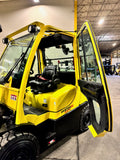 2017 HYSTER H80FT 8000 LB LP GAS FORKLIFT PNEUMATIC 90/173" 3 STAGE MAST SIDE SHIFTER ENCLOSED CAB 1,402 HOURS STOCK # BF9316439-BUF - United Lift Equipment LLC