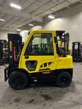 2022 HYSTER H80FT 8000 LB LP GAS FORKLIFT PNEUMATIC 92/174" 3 STAGE MAST PLUMBED 4 WAYS TO CARRIAGE (Optional SIDE SHIFT or Side Shifting Fork Positioner) ENCLOSED CAB with HEAT & AC 929 HOURS STOCK # BF9316429-BUF - United Lift LLC