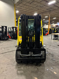 2022 HYSTER H80FT 8000 LB LP GAS FORKLIFT PNEUMATIC 92/174" 3 STAGE MAST PLUMBED 4 WAYS TO CARRIAGE (Optional SIDE SHIFT or Side Shifting Fork Positioner) ENCLOSED CAB with HEAT & AC 929 HOURS STOCK # BF9316429-BUF - United Lift LLC