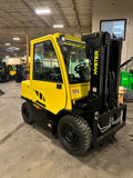 2022 HYSTER H80FT 8000 LB LP GAS FORKLIFT PNEUMATIC 92/174" 3 STAGE MAST PLUMBED 4 WAYS TO CARRIAGE (Optional SIDE SHIFT or Side Shifting Fork Positioner) ENCLOSED CAB with HEAT & AC 929 HOURS STOCK # BF9316429-BUF - United Lift LLC