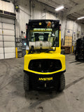 2022 HYSTER H80FT 8000 LB LP GAS FORKLIFT PNEUMATIC 92/174" 3 STAGE MAST PLUMBED 4 WAYS TO CARRIAGE (Optional SIDE SHIFT or Side Shifting Fork Positioner) ENCLOSED CAB with HEAT & AC 929 HOURS STOCK # BF9316429-BUF - United Lift LLC