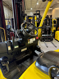 2017 HYSTER S155FT 15500 LB LP GAS FORKLIFT CUSHION 99/185" 3 STAGE MAST SIDE SHIFTING FORK POSITIONER 96" FORKS PLUMBED 4 WAYS TO CARRIAGE 1542 HOURS STOCK # BF9513439-BUF