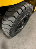 2017 CATERPILLAR/MITSUBISHI FG50CN 11000 LB LP GAS FORKLIFT PNEUMATIC 94/189" 3 STAGE MAST SIDE SHIFTER 1478 HOURS STOCK # BF9293349-BUF