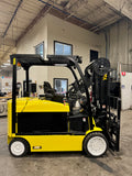 2018 YALE ERC100VH 10000 LB 48 VOLT ELECTRIC FORKLIFT SIDE SHIFTING FORK POSITIONER CUSHION 91/123" 2 STAGE FULL FREE MAST 941 HOURS STOCK # BF9317549-BUF - United Lift Equipment LLC