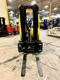 2021 HYSTER E80XN 8000 LB ELECTRIC FORKLIFT CUSHION 92/185" 3 STAGE MAST SIDE SHIFTER 728 HOURS STOCK # BF9269199-BUF - United Lift Equipment LLC