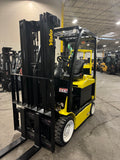 2019 YALE ERC060VGN 6000 LB 48 VOLT ELECTRIC FORKLIFT 87/188" THREE STAGE MAST SIDE SHIFTER 728 HOURS STOCK # BF978119-BUF - United Lift LLC
