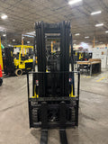 2019 YALE ERC060VGN 6000 LB 48 VOLT ELECTRIC FORKLIFT 87/188" THREE STAGE MAST SIDE SHIFTER 728 HOURS STOCK # BF978119-BUF - United Lift LLC