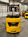 2022 CATERPILLAR  6000 LB ELECTRIC FORKLIFT CUSHION 84/185" 3 STAGE MAST SIDE SHIFTER STOCK # BF9192489-BUF - United Lift Equipment LLC